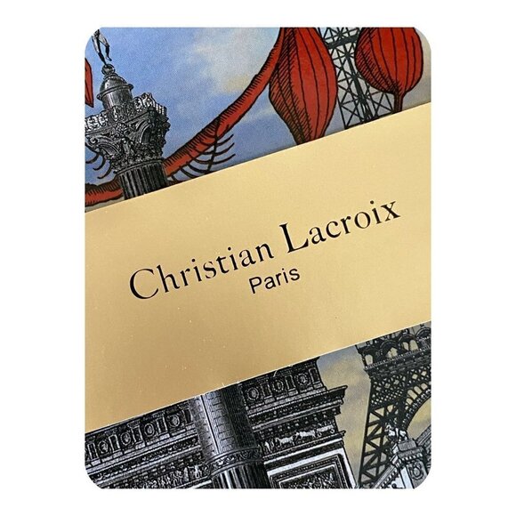 Christian Lacroix Paris 128 Pg Layflat Notebook with Ribbon Marker 6 x 8.5 NWT - Picture 2 of 6